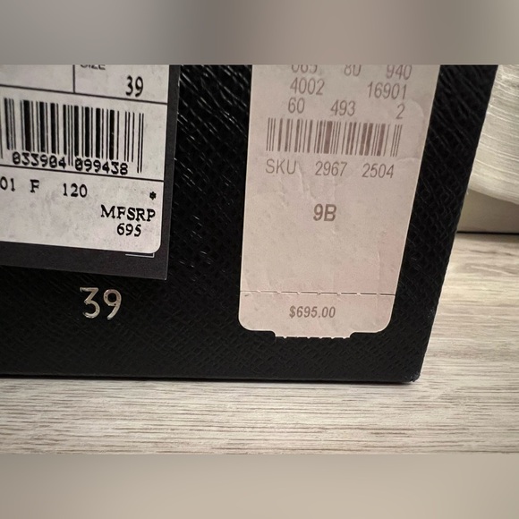 Prada Red Leather Cutout Pumps Size 39 - Picture 11 of 16